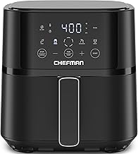 4 Quart Compact Air Fryer with Touchscreen and Presets
