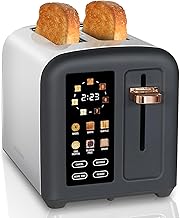 2-Slice Touch Control Stainless Steel Toaster