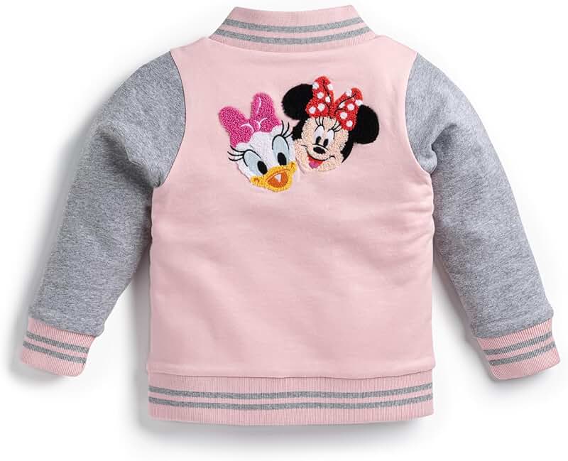 Pink Minnie Bomber Jacket for Toddlers 5T