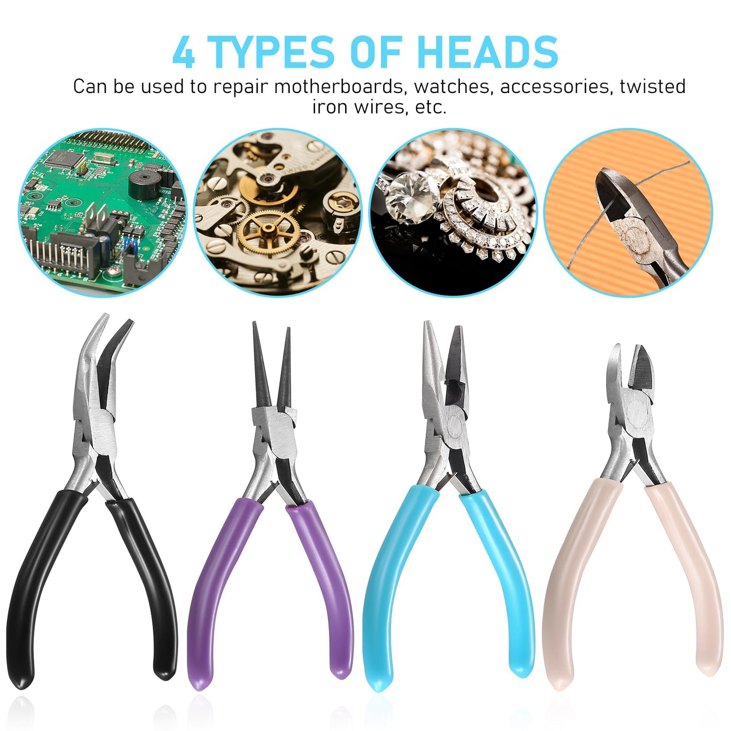 Jewelry Pliers Set for Making and Repairing Jewelry