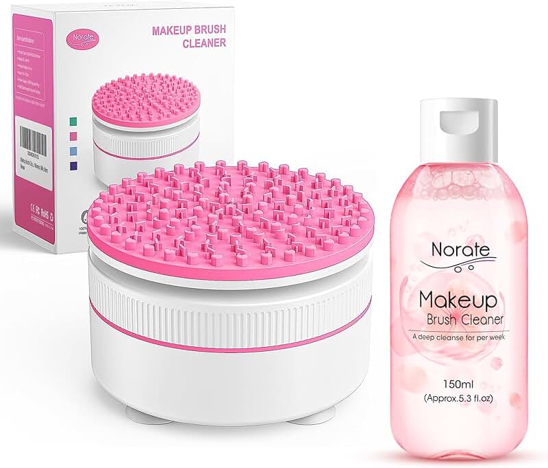 Makeup Brush Cleaner with Solution for Deep Cleaning
