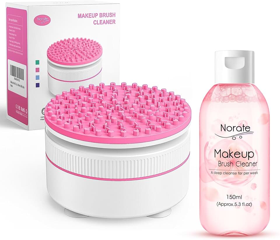 Makeup Brush Cleaner with Solution for Deep Cleaning