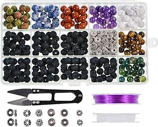 Natural Stone Beads Set for Jewelry Making