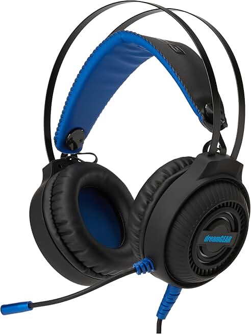 Wired Gaming Headset with Mic and RGB Lighting