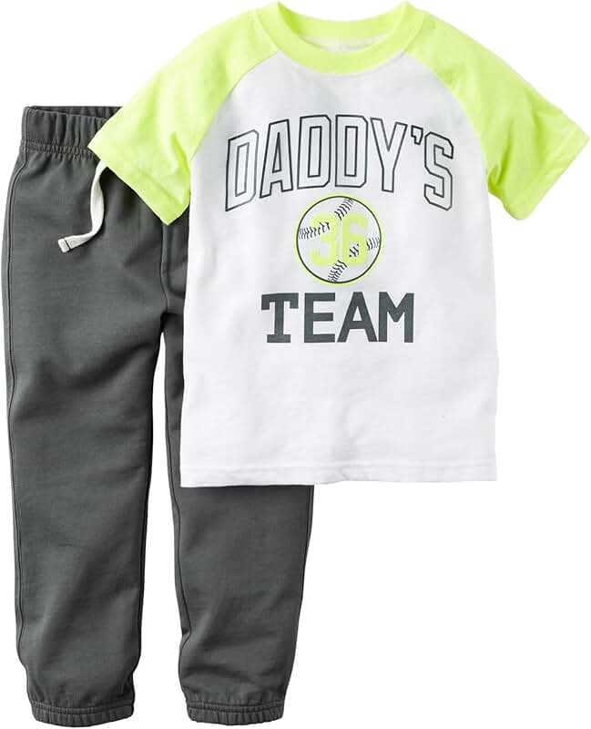 Baby boys' 2-piece playwear set
