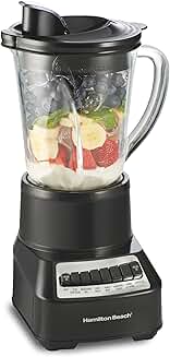 Wave Crusher Blender with 40 oz Glass Jar and 14 Functions