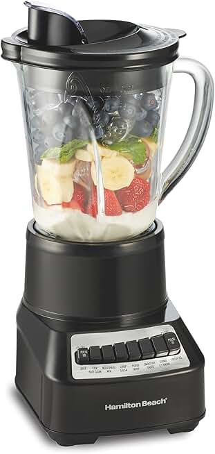Wave Crusher Blender with 40 oz Glass Jar and 14 Functions