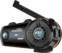Motorcycle Communication System with Speakers and FM
