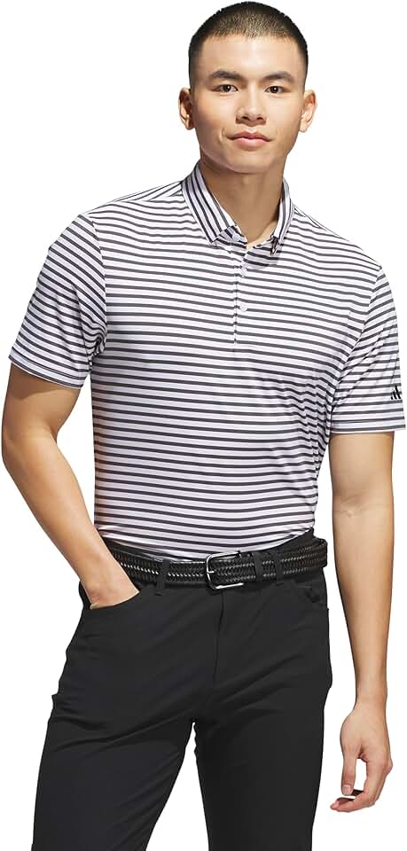 Men's Stripe Polo Shirt