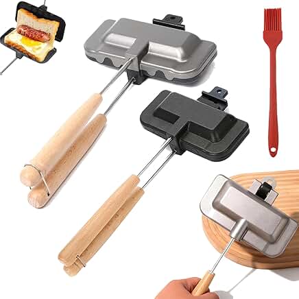 Double-Sided Hot Dog and Sandwich Maker