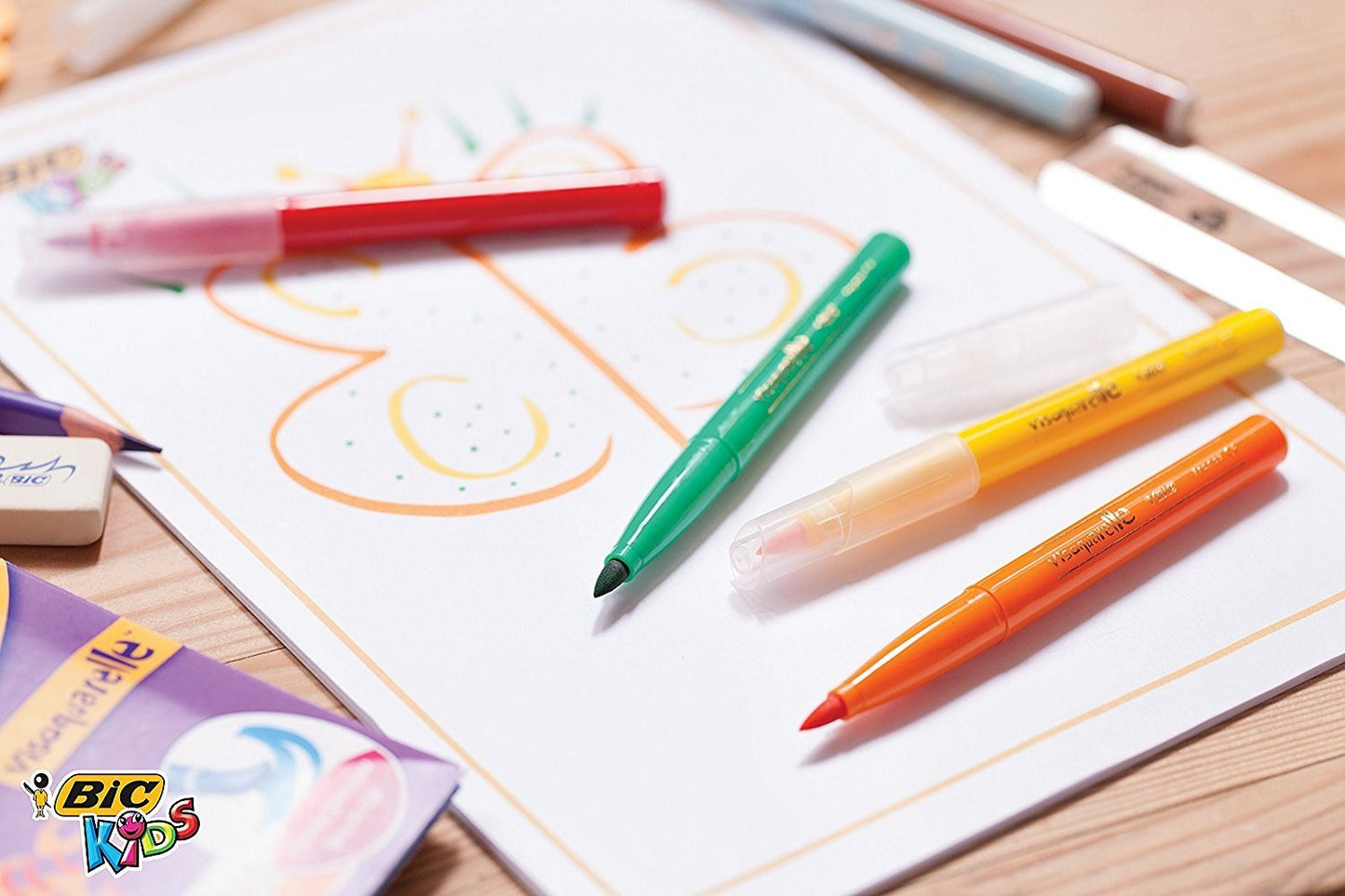 10 Colouring Pens for Kids