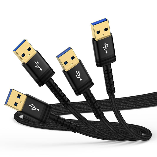 6FT USB 3.0 A to A Cable, 2 Pack