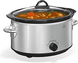 4 Quart Slow Cooker with Removable Ceramic Pot
