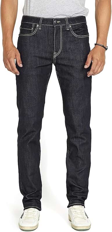 Men's Relaxed Tapered Denim Jeans