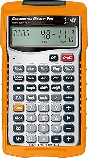 Construction Math Calculator for Builders and Carpenters