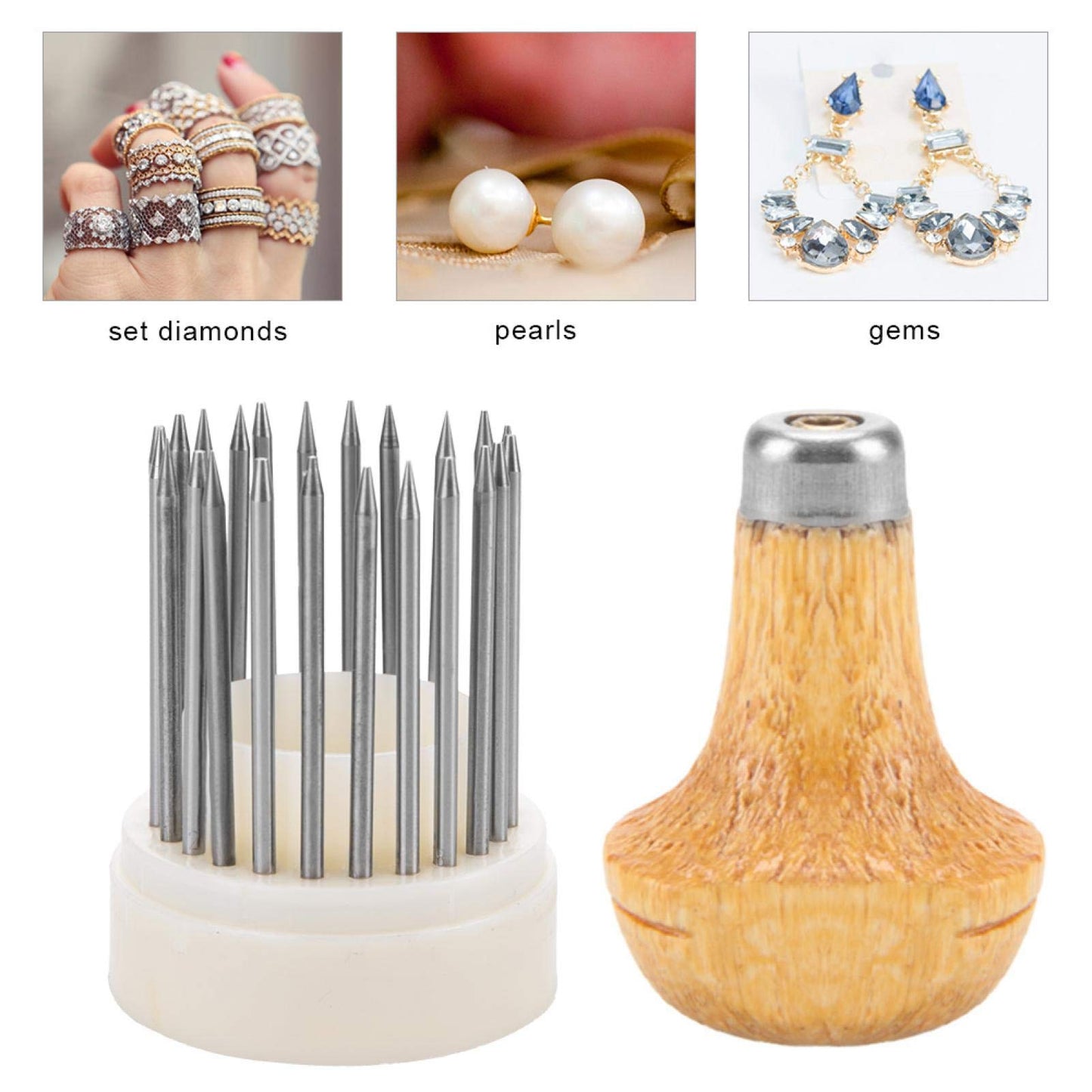 Jewelry Beading and Setting Tools Kit for Jewelry Making