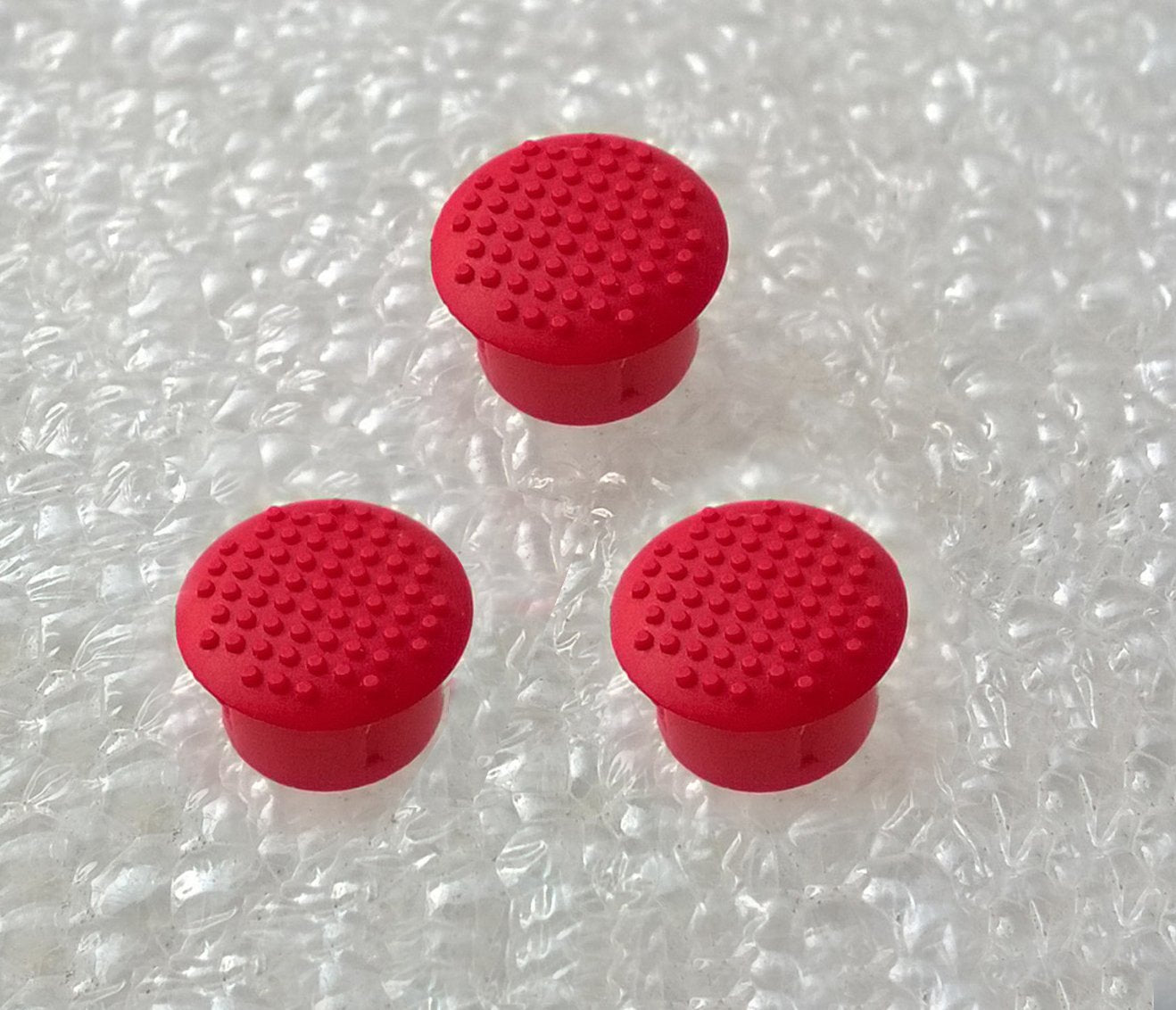 Set of 3 Red TrackPoint Caps for ThinkPad Laptops