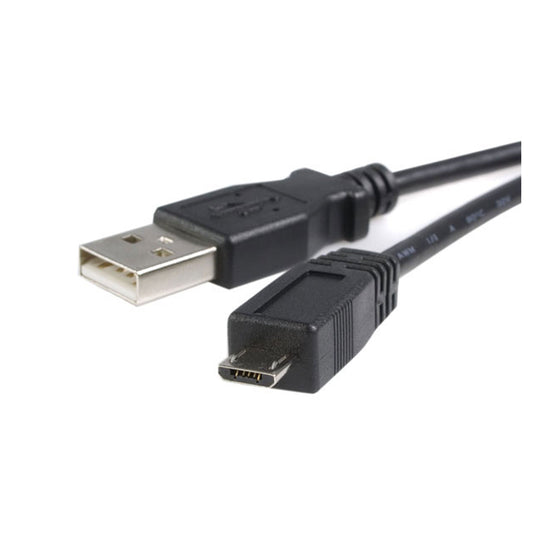 6ft Micro USB A to Micro B Cable in Black