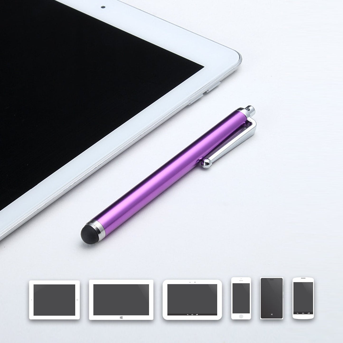 Stylus Set of 20 Pack, Universal Capacitive Touch Screen Stylus Compatible with iPad, iPhone, Samsung, Kindle Touch, Compatible with All Device with Capacitive Touch Screen - 10 Color