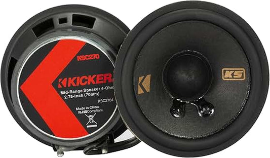 Pair of 2.75-inch 4-ohm midrange speakers