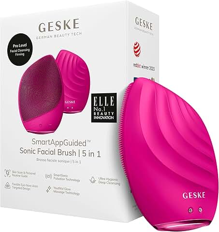 SmartAppGuided Sonic Facial Brush for Deep Cleansing