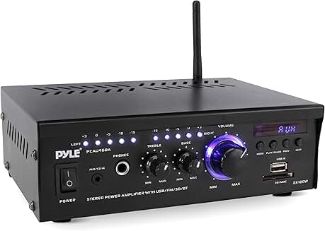 Bluetooth Computer Speaker with 2x120W Power and Remote