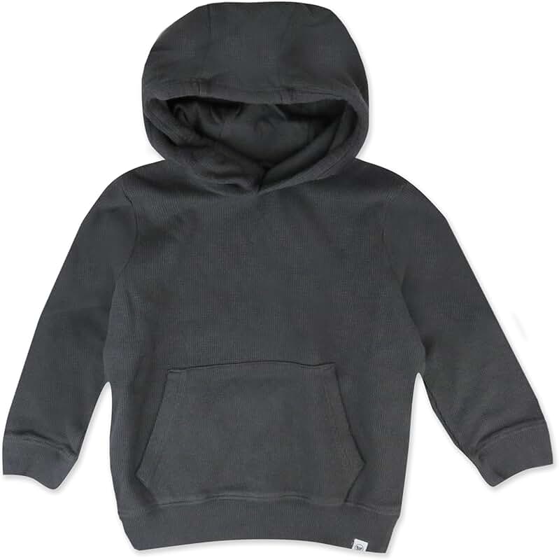 Comfortable toddler hoodie with pockets in organic cotton