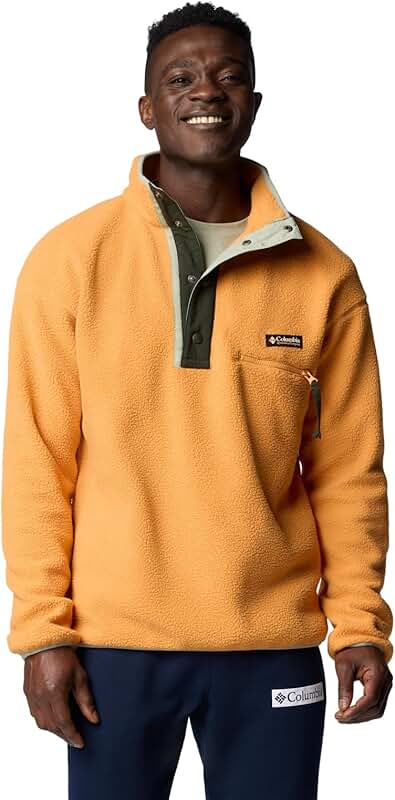 Men's Half Snap Fleece Jacket