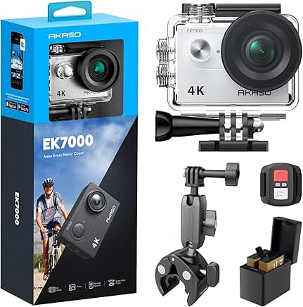 Action Camera and Handlebar Clamp Accessories Kit