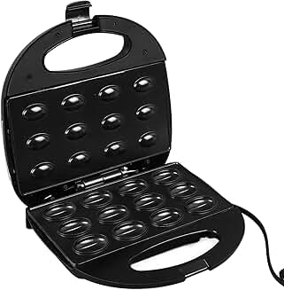 12-Piece Non-Stick Walnut Cookie Maker