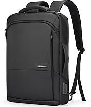 Slim 15.6 Inch Waterproof Business Backpack with USB Port