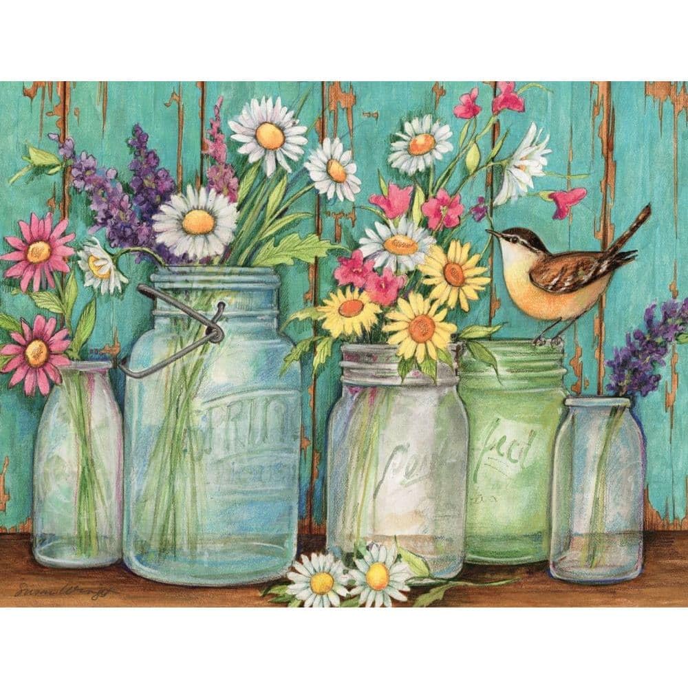 Flower-themed boxed note cards