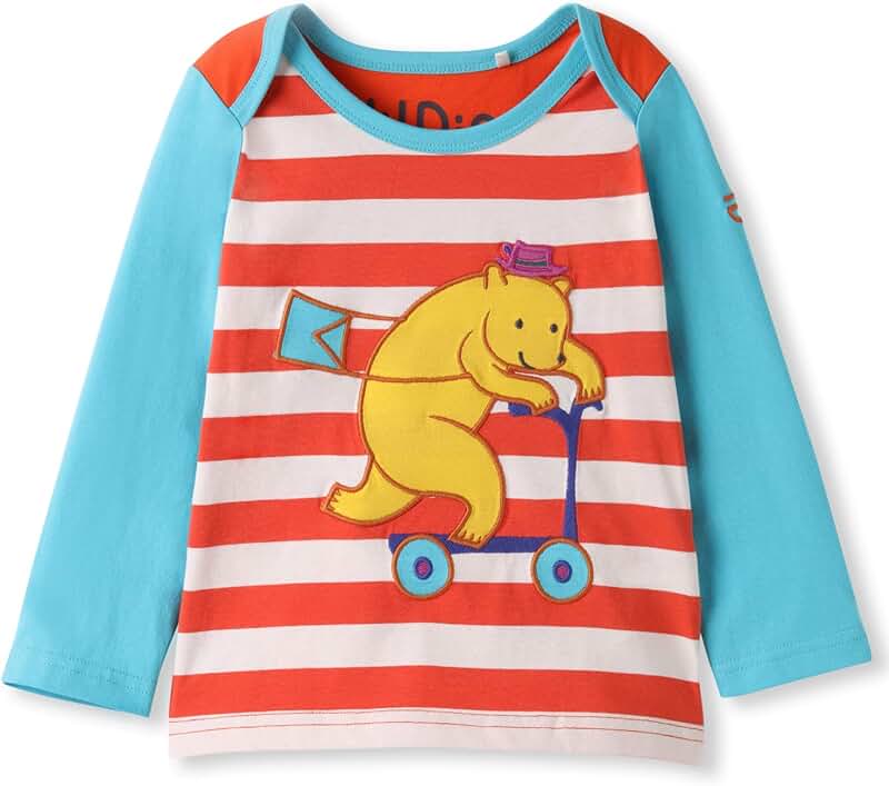 Organic Cotton Long Sleeve Baby Top for Girls and Boys