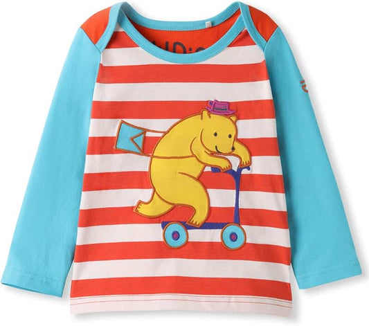 Organic Cotton Long Sleeve Baby Top for Girls and Boys