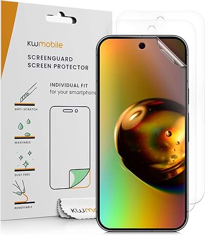 3X Ultra-Clear Screen Protectors for Pixel 9a
