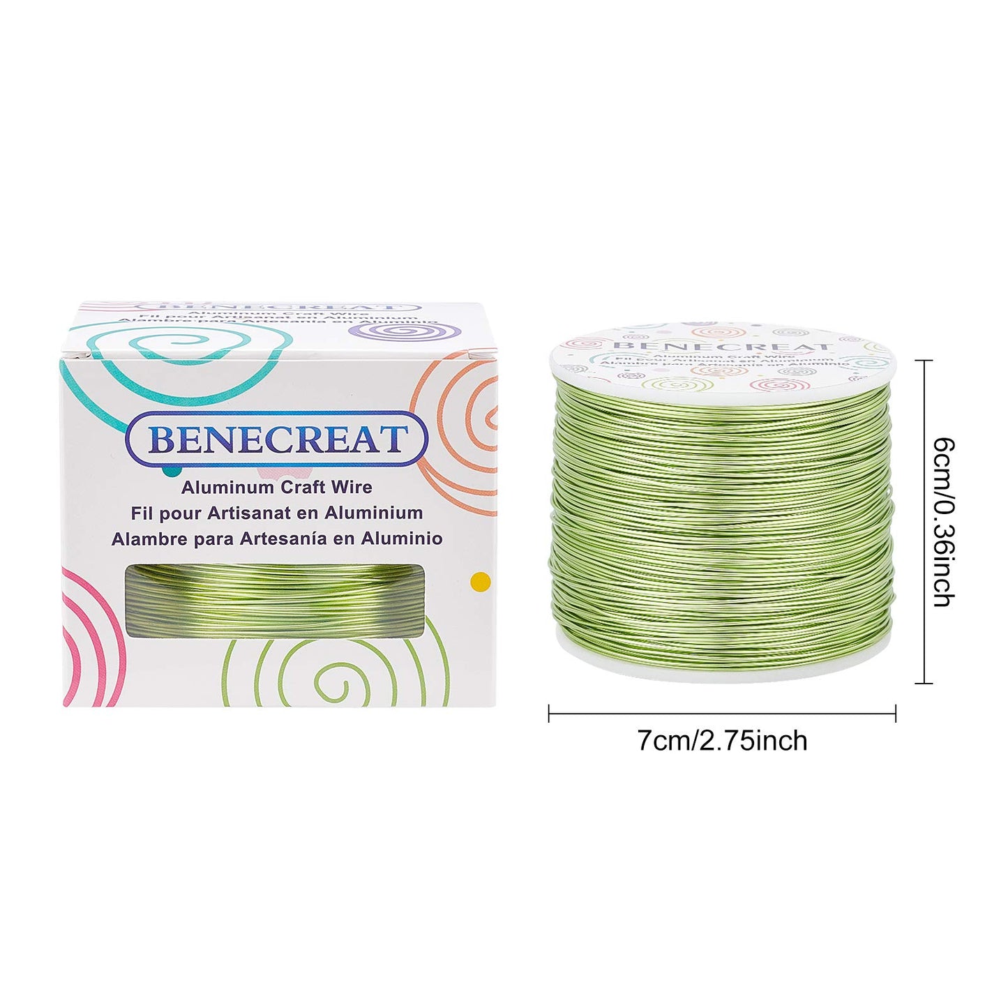 20 Gauge Tarnish-Resistant Aluminum Jewelry Beading Wire