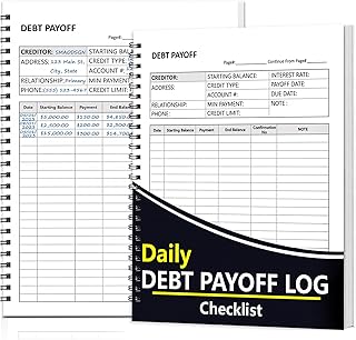 Debt Payoff Planner and Expense Tracker Notebook