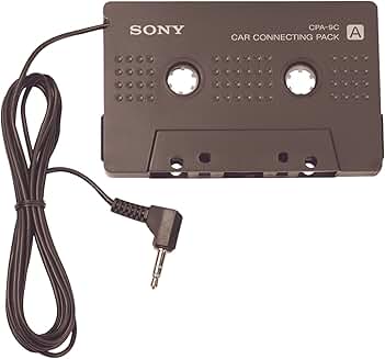 Car connection pack for MD and CD Walkman