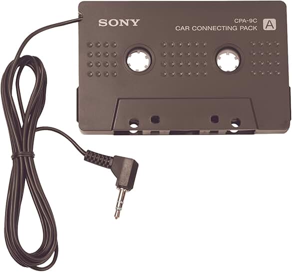 Car connection pack for MD and CD Walkman