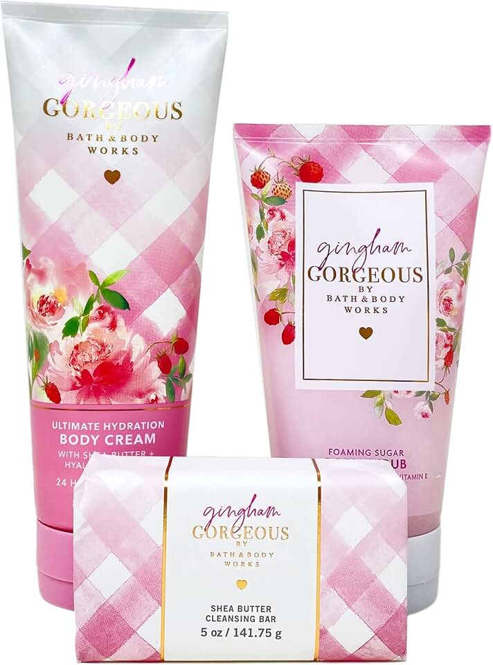 Gingham Gorgeous 3-Piece Body Set