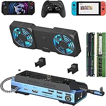 10-in-1 Docking Station with M.2 NVMe Enclosure and Fast Charging