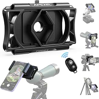 Rotatable Phone Adapter for Telescope and Binoculars