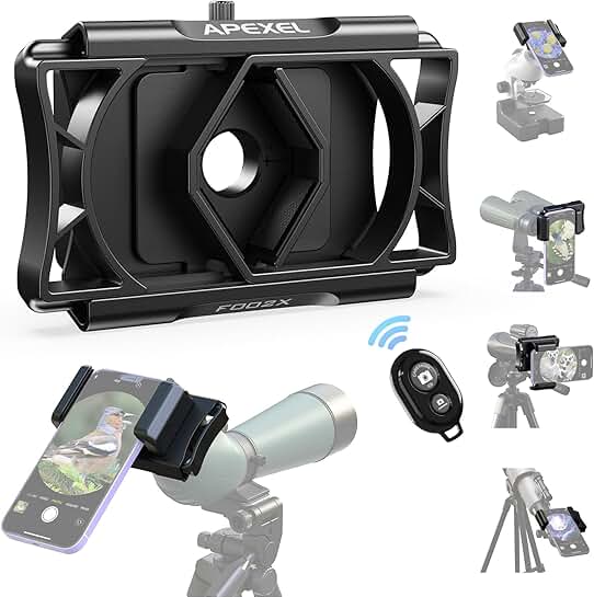 Rotatable Phone Adapter for Telescope and Binoculars