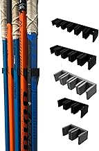 Wall Mount Hockey Stick Holder for Three Sticks