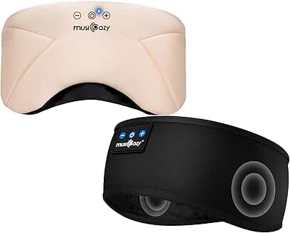 Wireless Sleep Headphones with Eye Mask and 14H Playtime