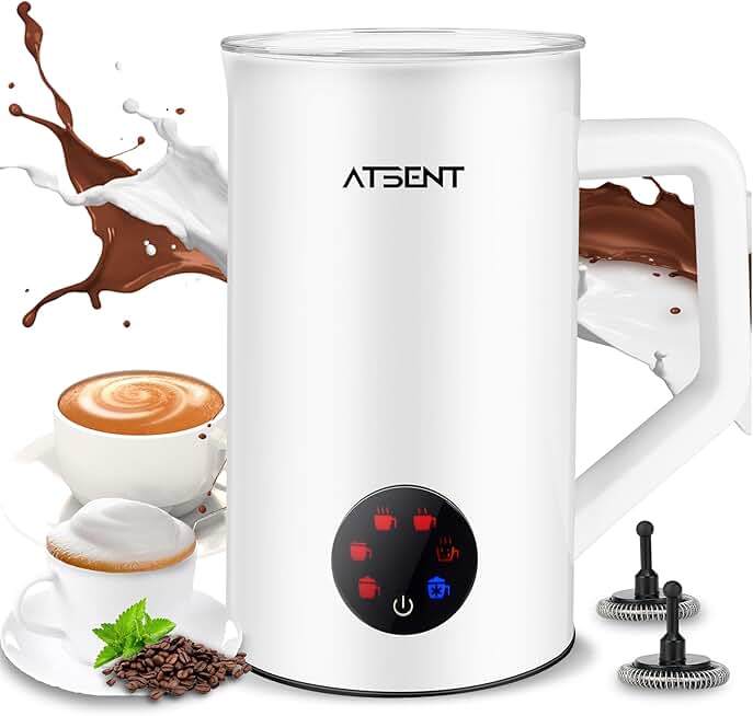 6-in-1 Electric Milk Frother and Steamer