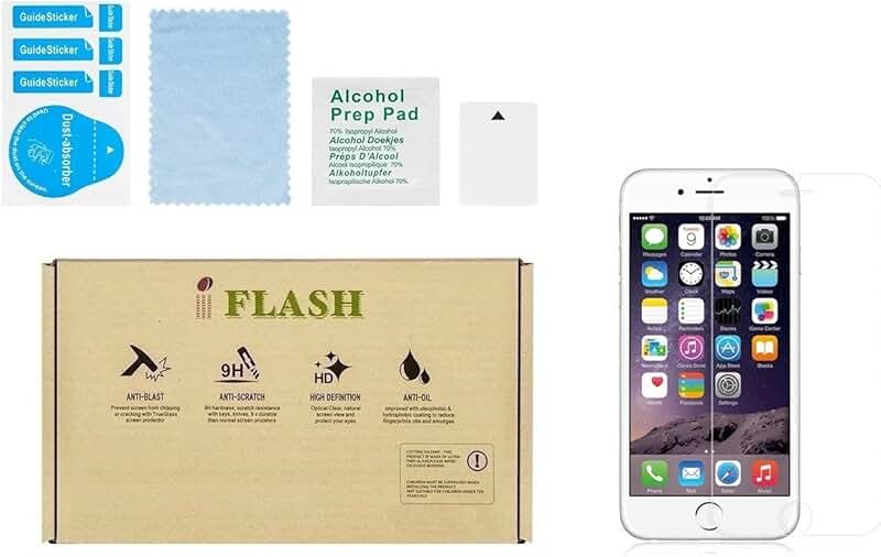 Tempered Glass Screen Protector for iPhone 7 and 8