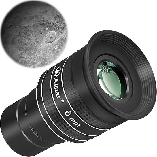 1.25 Inch 6mm 58° Planetary Eyepiece for Telescope