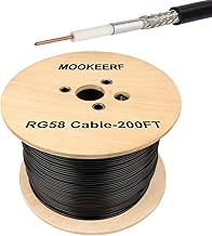 200ft Low Loss RG58 Coaxial Cable for Signal Extension