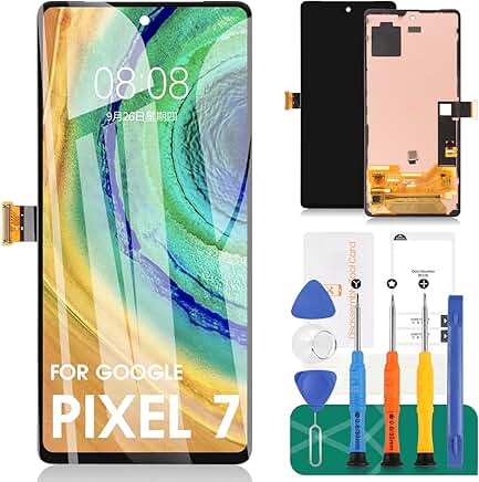 OLED and Touch Screen Replacement for Pixel 7 with Frame